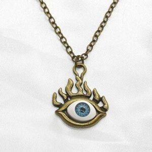 Rustic Eye Necklace